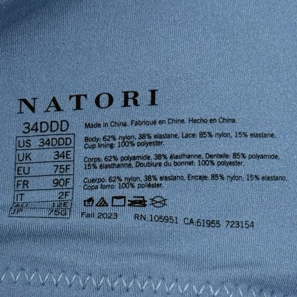 Natori Bliss Perfection Contour Bra Size 34DDD Poolside Soft Cup 723154 NEW - Picture 2 of 8